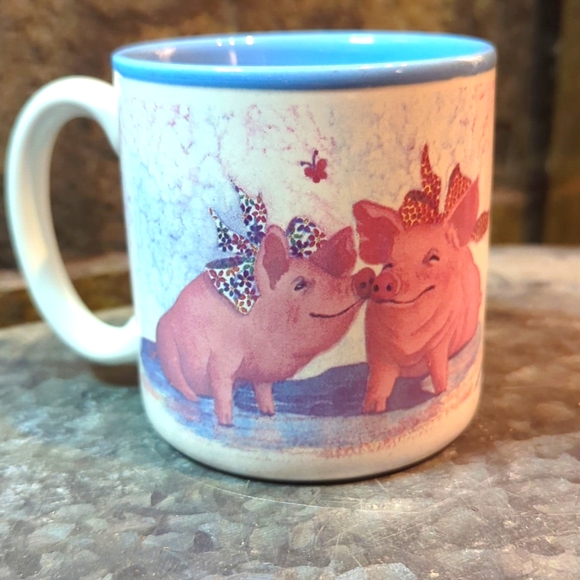 Vintage Potpourri Press Pig Out Ceramic Mug - Picture 3 of 7